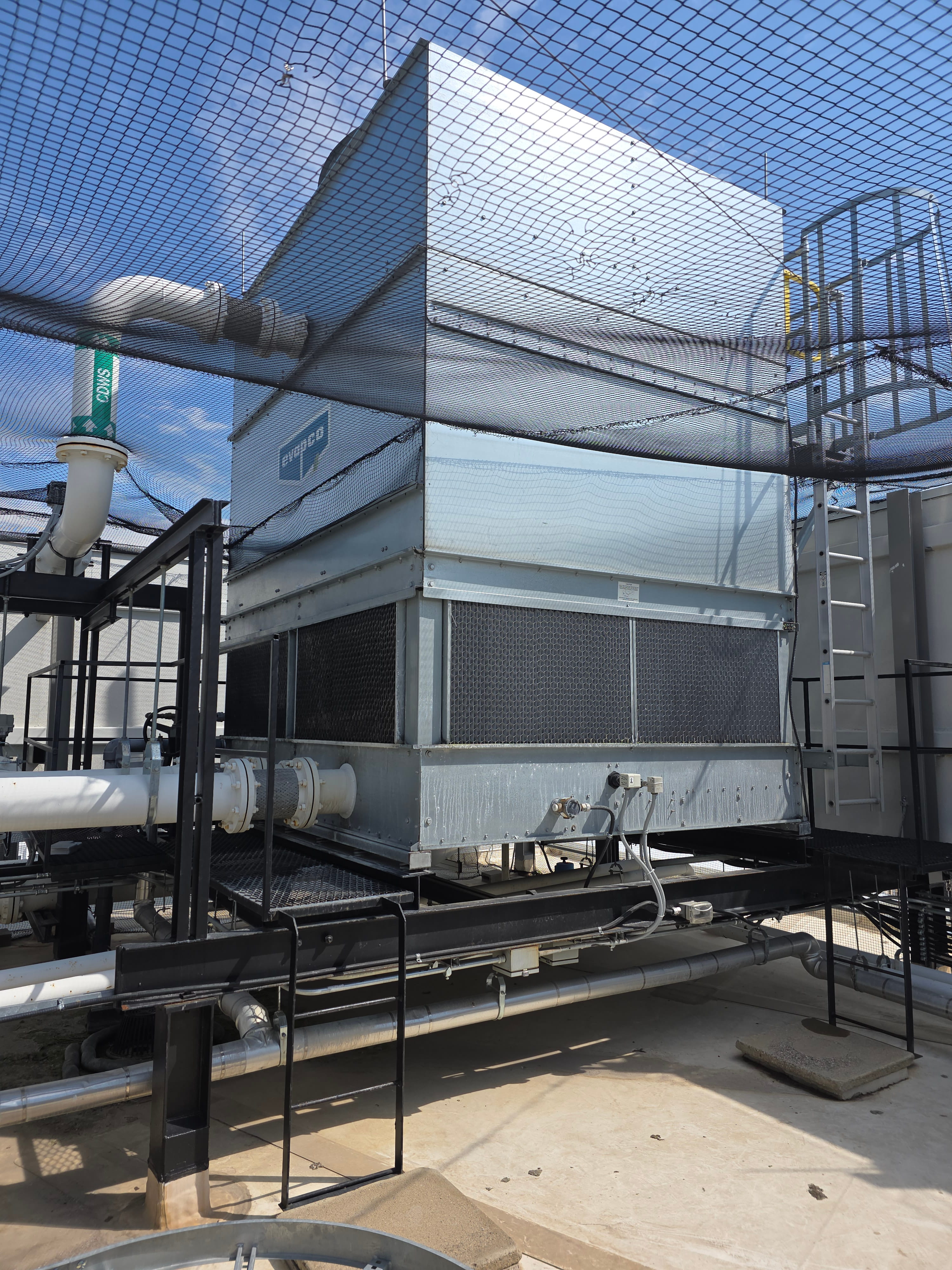 Evapco Industrial Cooling Tower Installation